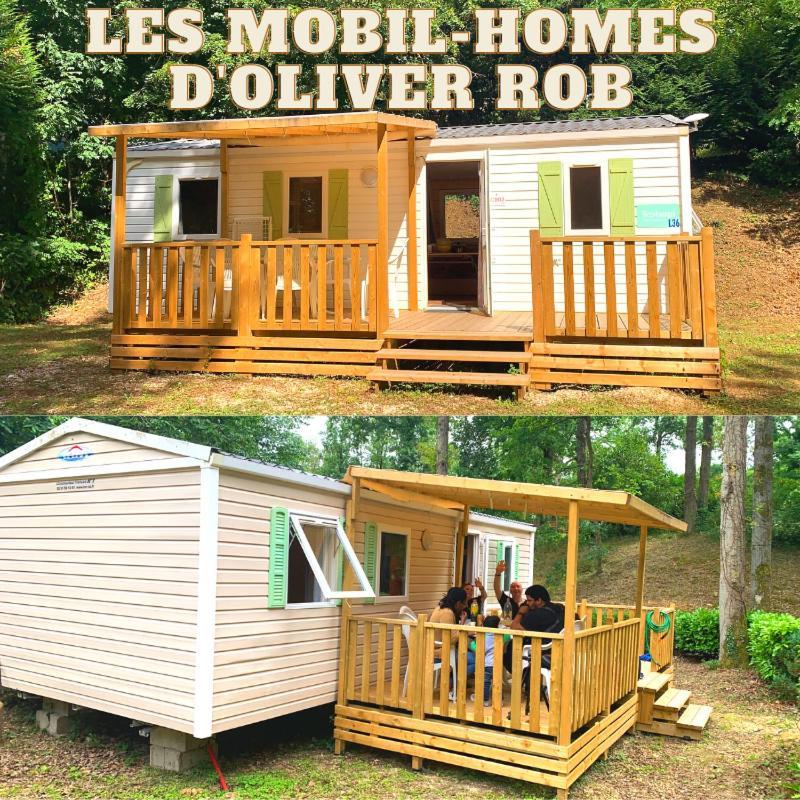 Les Mobil Homes D'Oliver Rob Saint-Chéron Exteriör bild