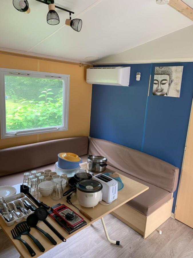 Les Mobil Homes D'Oliver Rob Saint-Chéron Exteriör bild
