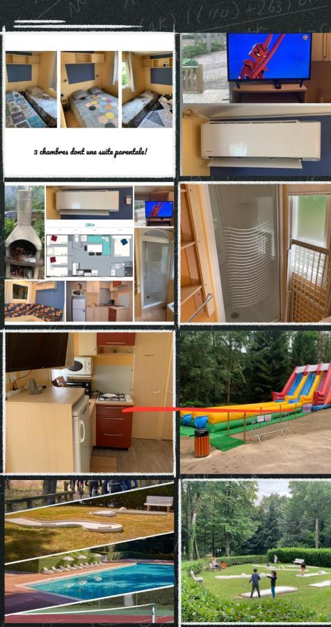 Les Mobil Homes D'Oliver Rob Saint-Chéron Exteriör bild